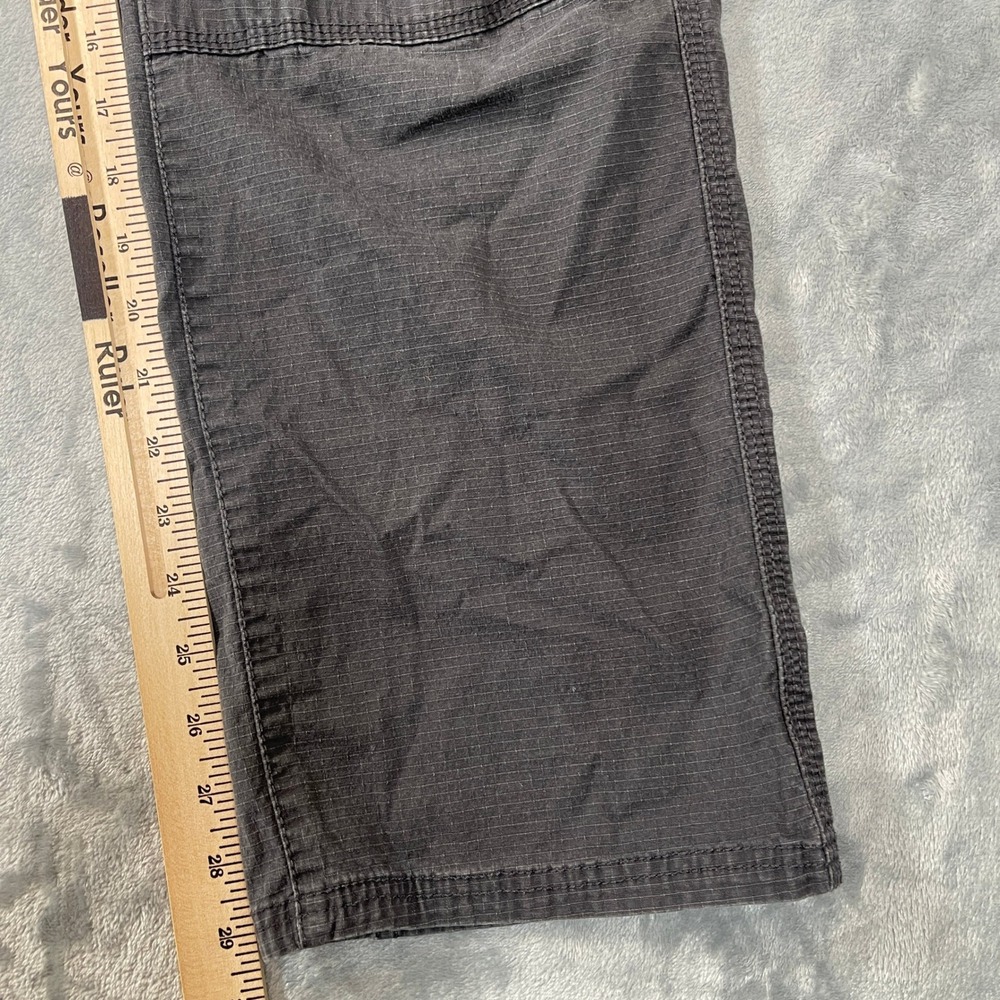 Hawx Work Gear Mens 32x32 Ripstop Double Knee Utility Work Pants Charcoal Gray - Picture 2 of 5
